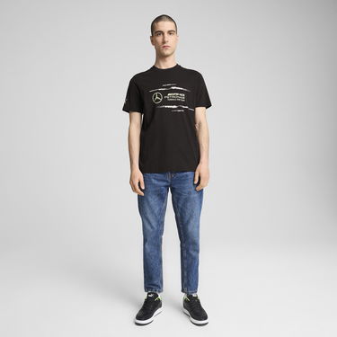 Тениска Puma Mercedes-AMG Petronas F1® Logo T-Shirt Черно | 627343_01, 3
