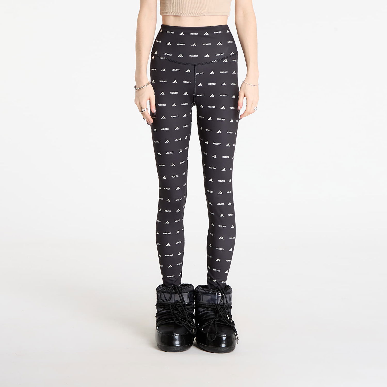 Клинове adidas Performance adidas x Moonboot All-Over Print Leggings Черно | JM8912, 0