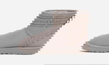 Кецове и обувки UGG Classic Mini Ritza Boot Сиво | 1170710-CPF, 2
