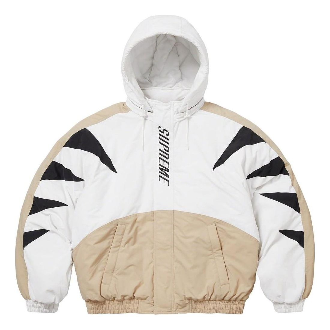 Пухо яке Supreme Wildcat Sideline Puffer Jacket Бяло | SUP-FW23-231, 0