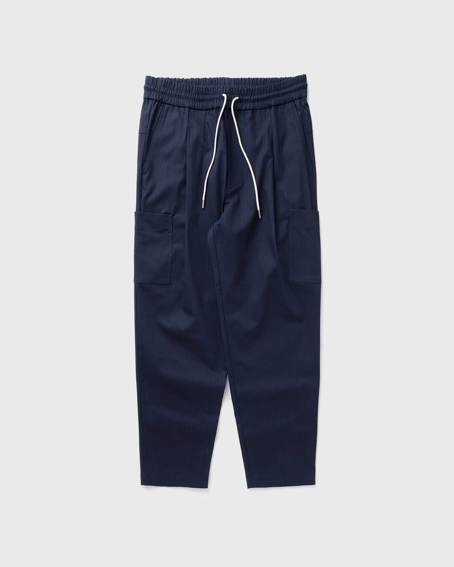 Карго панталони Drôle de Monsieur Drole de Monsieur Cropped Cargo Pants Тъмно синьо | F-BP153-CO106-NY, 0