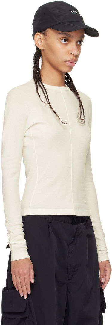 Пуловер Y-3 Y-3 Crewneck Long Sleeve T-Shirt Черно | IV7754, 1