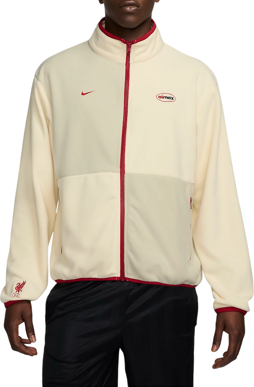 Яке Nike Liverpool FC Nike Club+ Full-Zip Fleece Jacket Бяло | hj1045-113, 0