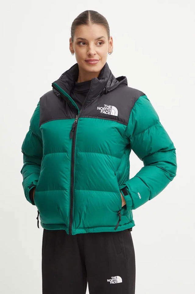 1996 Retro Nuptse Puffer Jacket Green