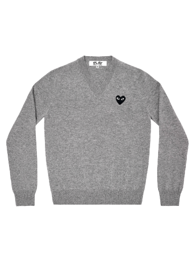 Пуловер Comme des Garçons PLAY Knit Sweater Сиво | az n017 051 2