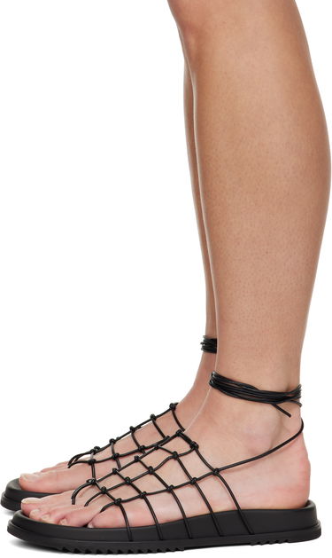 Pокля Rick Owens Rick Owens Hollywood Web Granola Sandals Черно | RP01E7800 LLP, 2