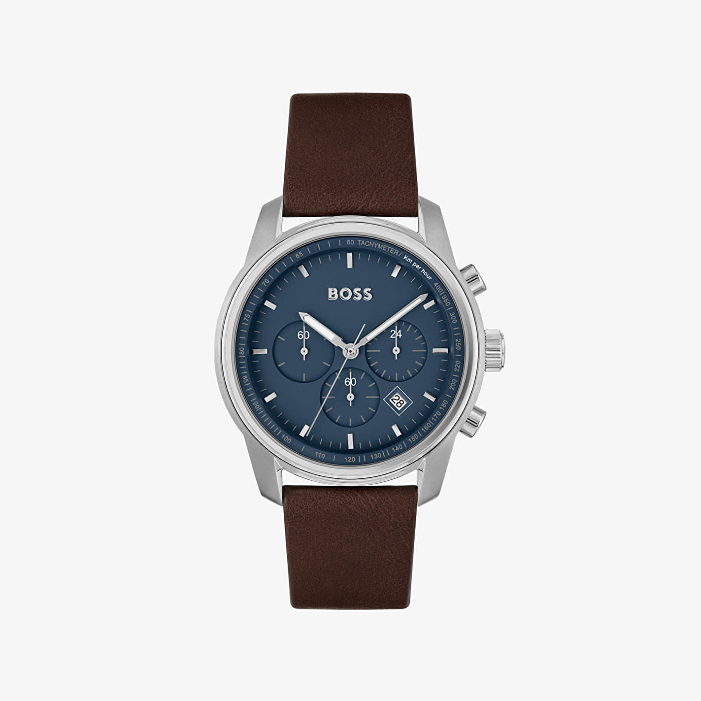 Часовник BOSS Watch Trace Chronograph Tachymeter Металик | 1514002, 0