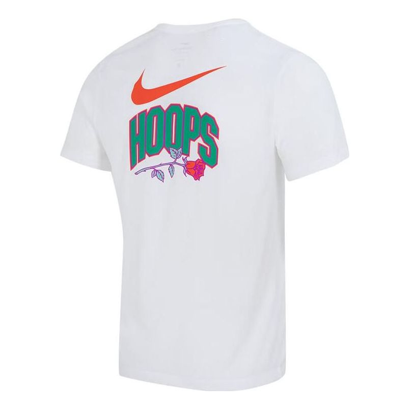 Тениска Nike Basketball Dri-FIT T-Shirt Бяло | FJ2347-100, 0