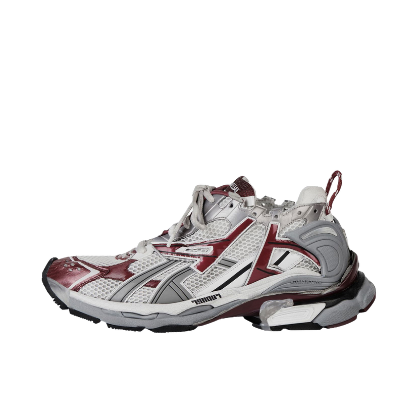 Кецове и обувки Balenciaga Runner Burgundy W Металик | 677402W3RB39069