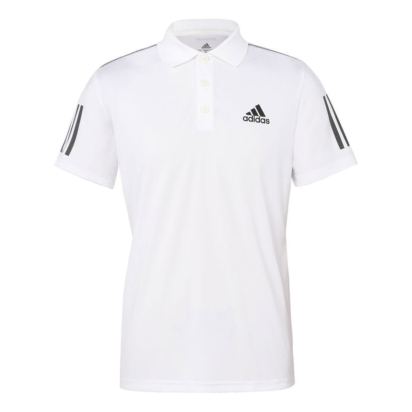 Поло тениска adidas Originals Club 3-Stripes Tennis Polo Shirt Бяло | DU0849