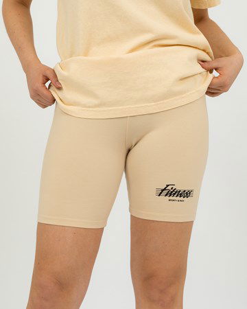 Къси панталони Sporty & Rich 80s Fitness Biker Shorts Жълто | SH162CP, 1