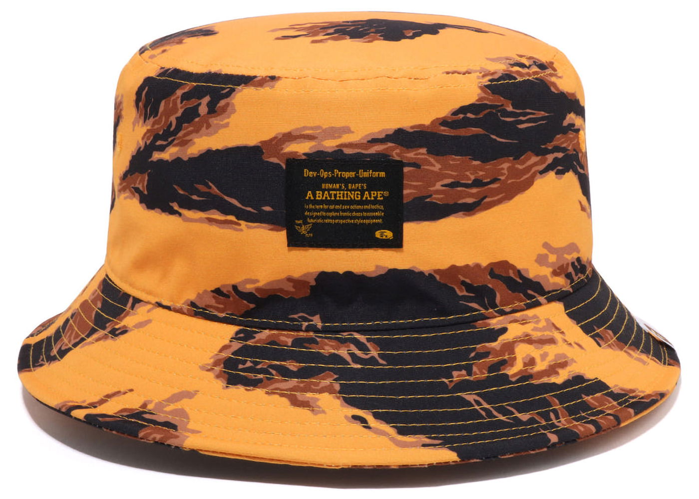 Шапка BAPE Tiger Camo Bucket Hat Оранжево
 | 1I70-181-005, 0
