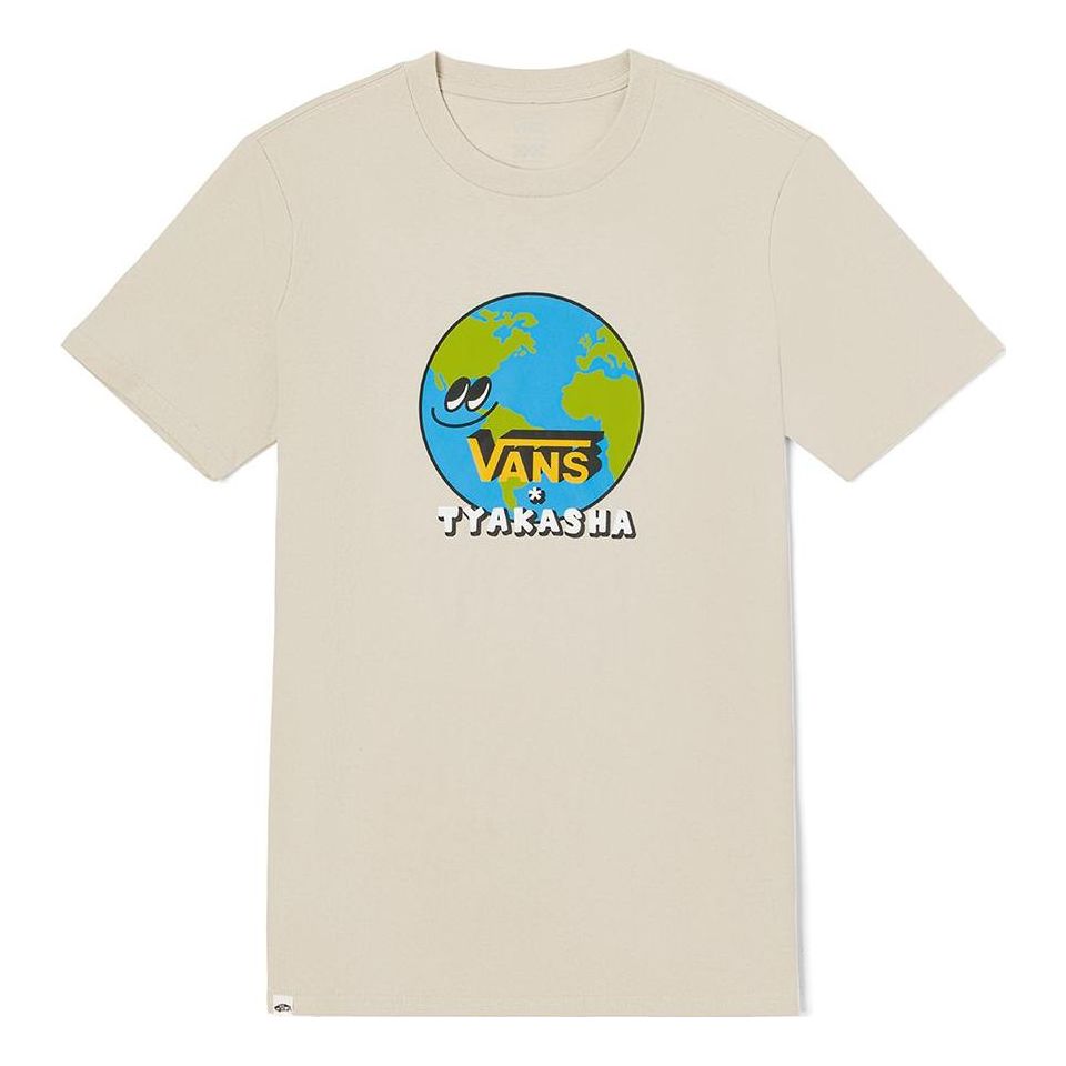 Тениска Vans TYAKASNA Earth Graphic T-Shirt Бежово | VN0A7TQ32N1, 0