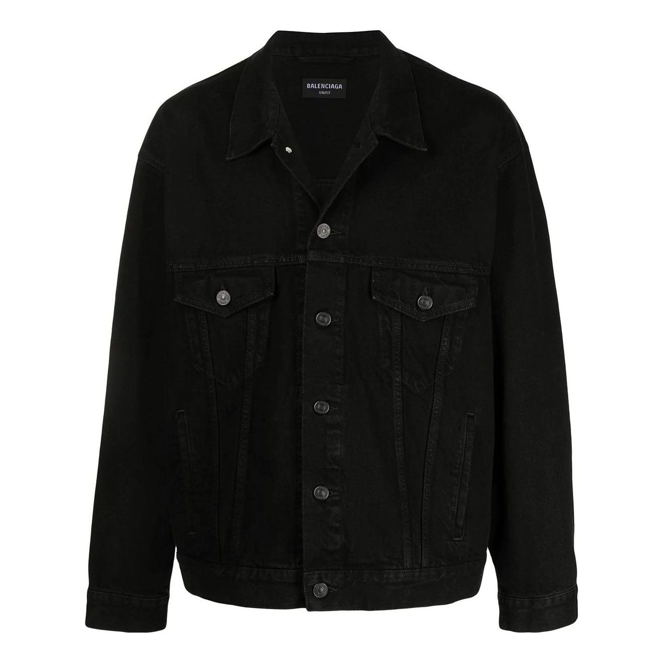 Яке Balenciaga Balenciaga Boxy Fit Denim Jacket Черно | 675206TEW051105, 0