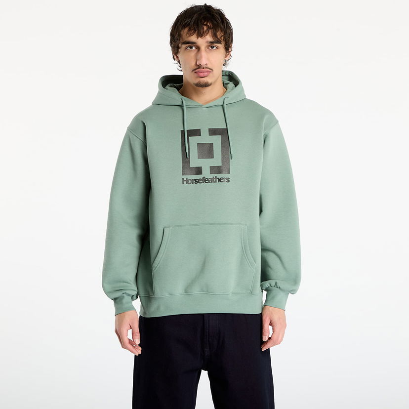 Суитчър Horsefeathers Leader Hoodie Зелено | SM1355F