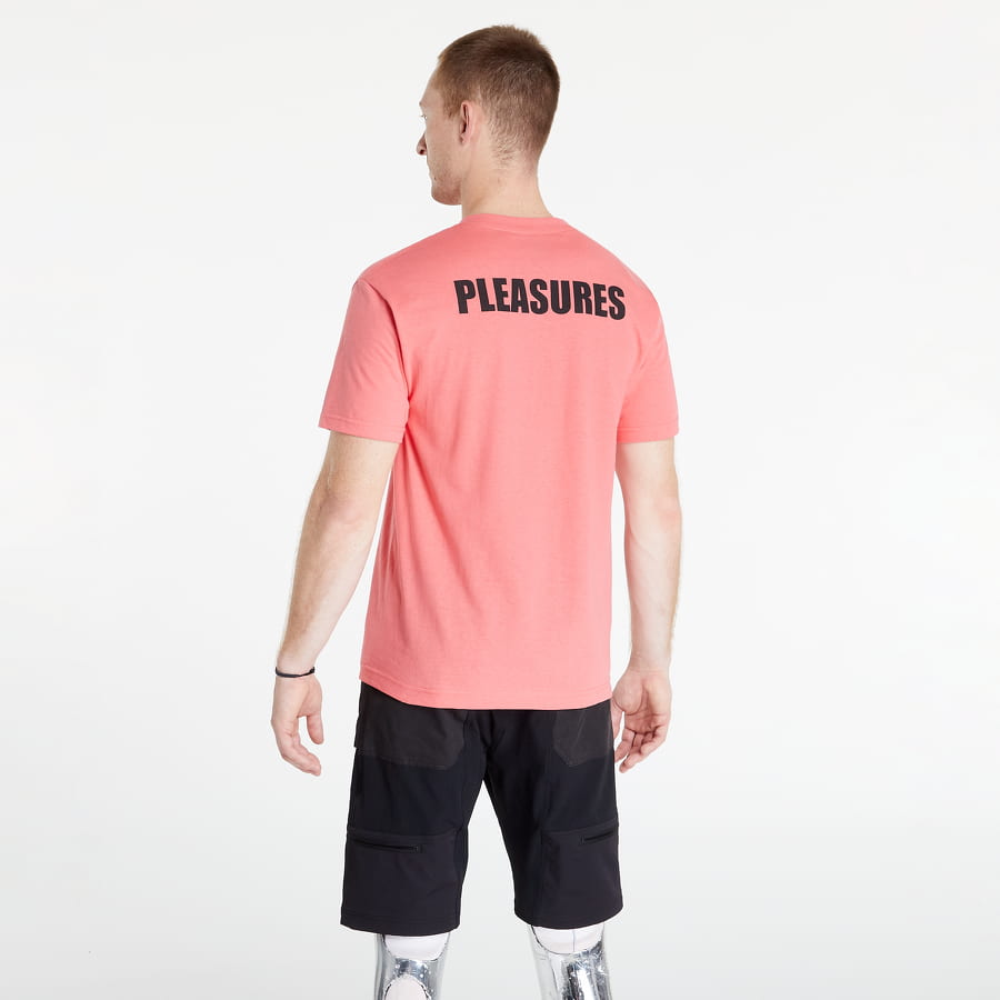 Тениска Pleasures Orgy Tee Розово | P22SU043 Coral, 1