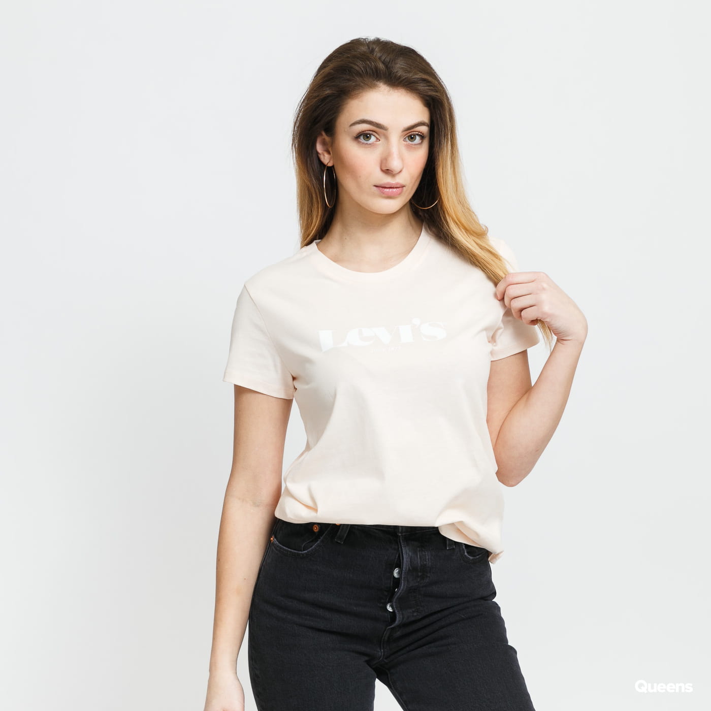 Тениска Levi's The Perfect T New Logo Розово | 17369-1277, 0