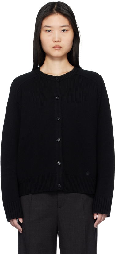 Пуловер Loulou de Saison Loulou de Saison Aidar Cardigan Черно | AIDAR, 0