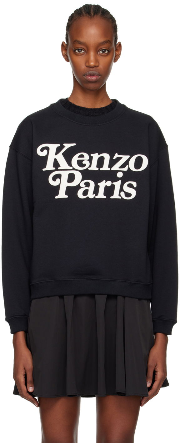 Суитчър KENZO Paris VERDY Edition Sweatshirt Черно | FE52SW1274MF