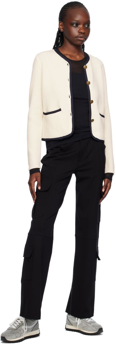 Пуловер rag & bone Rag & Bone Women's Nancy Buttoned Cardigan Бяло | WAS23H034US34, 3