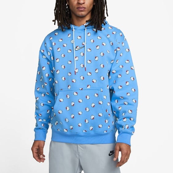 Суитчър Nike Hello Kitty x Fleece Hoodie Синьо | DR5515-412, 0