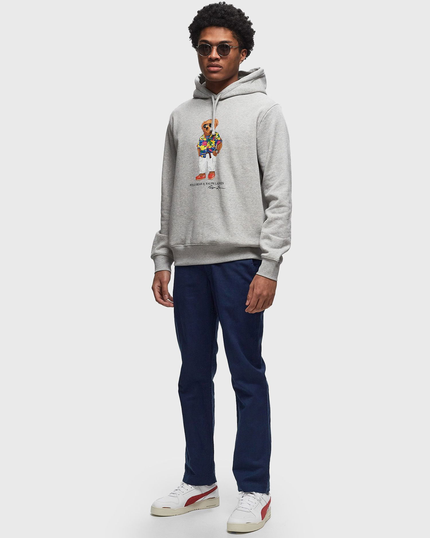 Суитчър Polo by Ralph Lauren LONG SLEEVE-SWEATSHIRT Сиво | 710853309036, 1