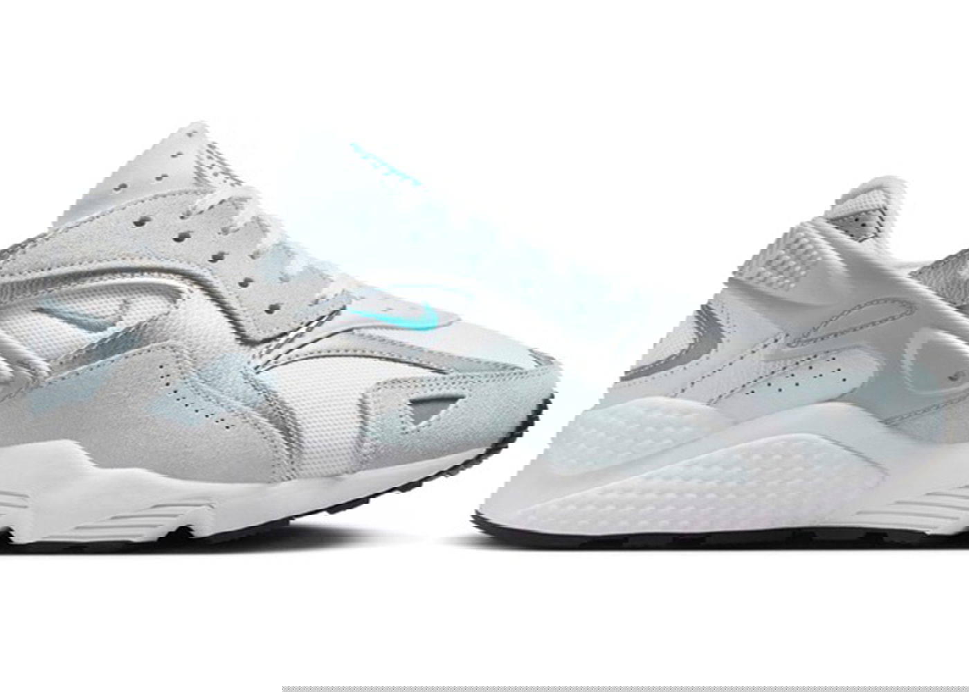 Кецове и обувки Nike Air Huarache Runner White Dusty Cactus Сиво | DZ3306-103, 0