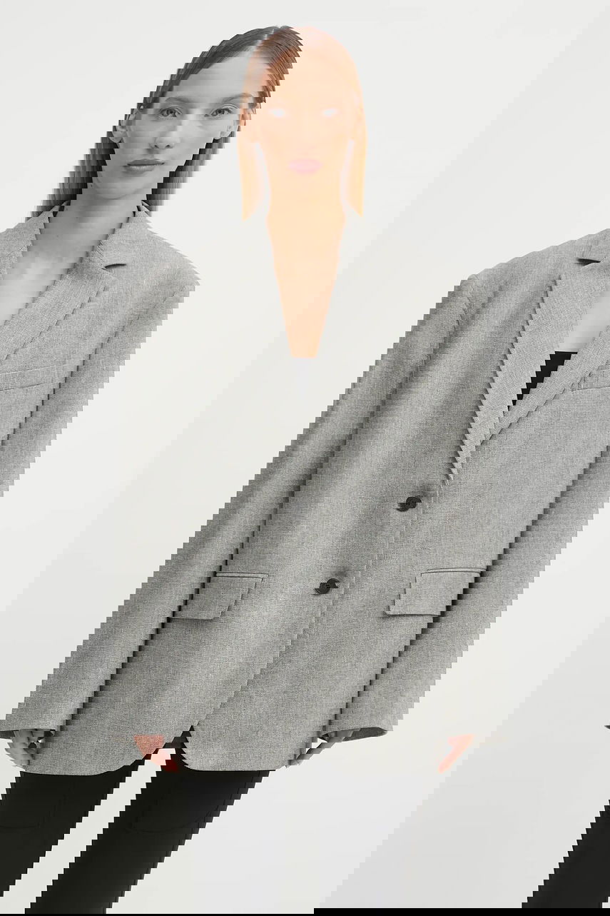 Яке Anine Bing Anine Bing Quinn Blazer Сиво | A.01.10970, 0