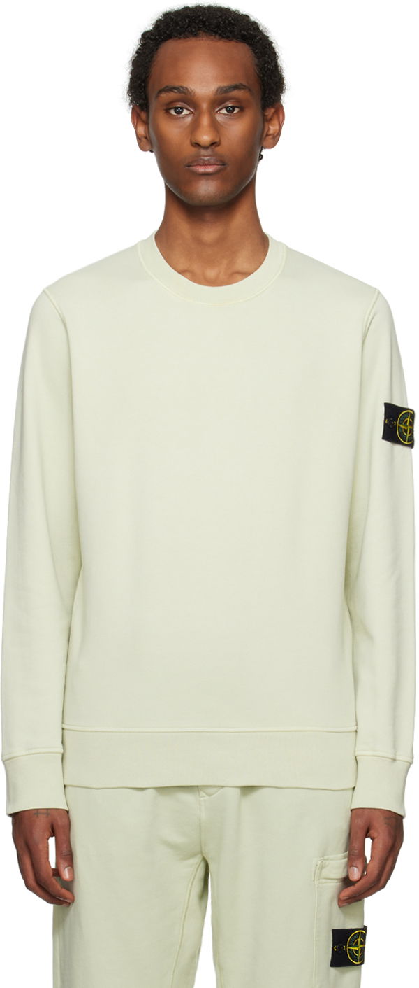 Суитчър Stone Island Patch Sweatshirt Бежово | 801563051, 0