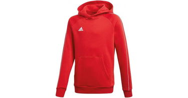 Суитчър adidas Originals Core 18 Hoodie Червено | cv3431, 1