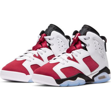 Кецове и обувки Jordan Air Jordan 6 Retro Carmine GS Бяло | 384665-106, 1