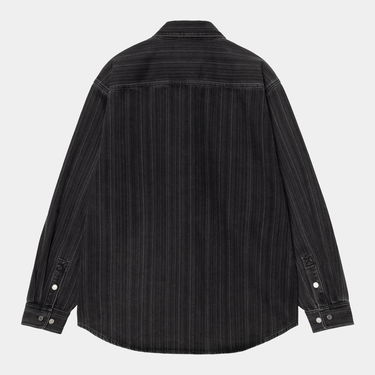 Риза Carhartt WIP Carhartt WIP Rylan Stripe Shirt Jacket Черно | I035567_4, 4