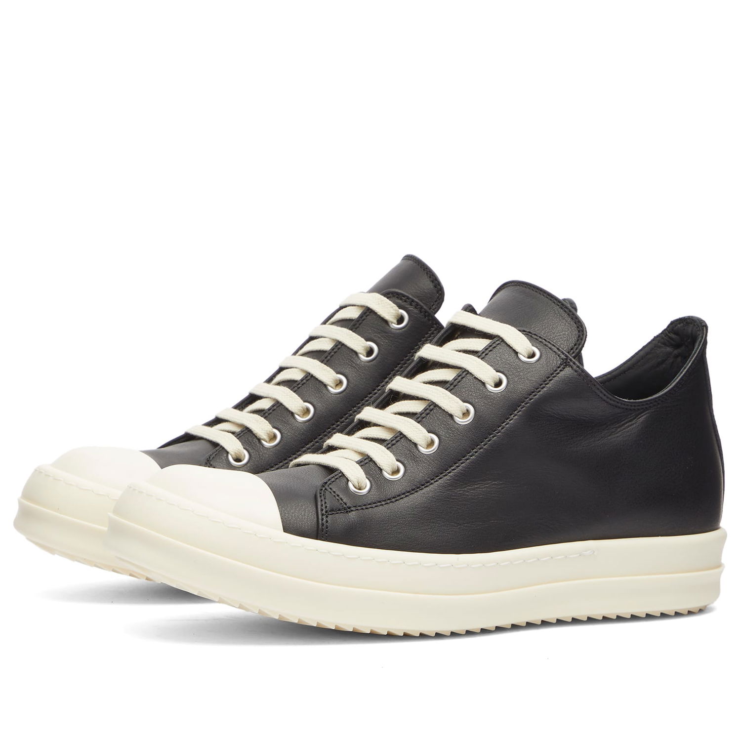 Кецове и обувки Rick Owens Low Sneakers Черно | RP02D3891-911, 0