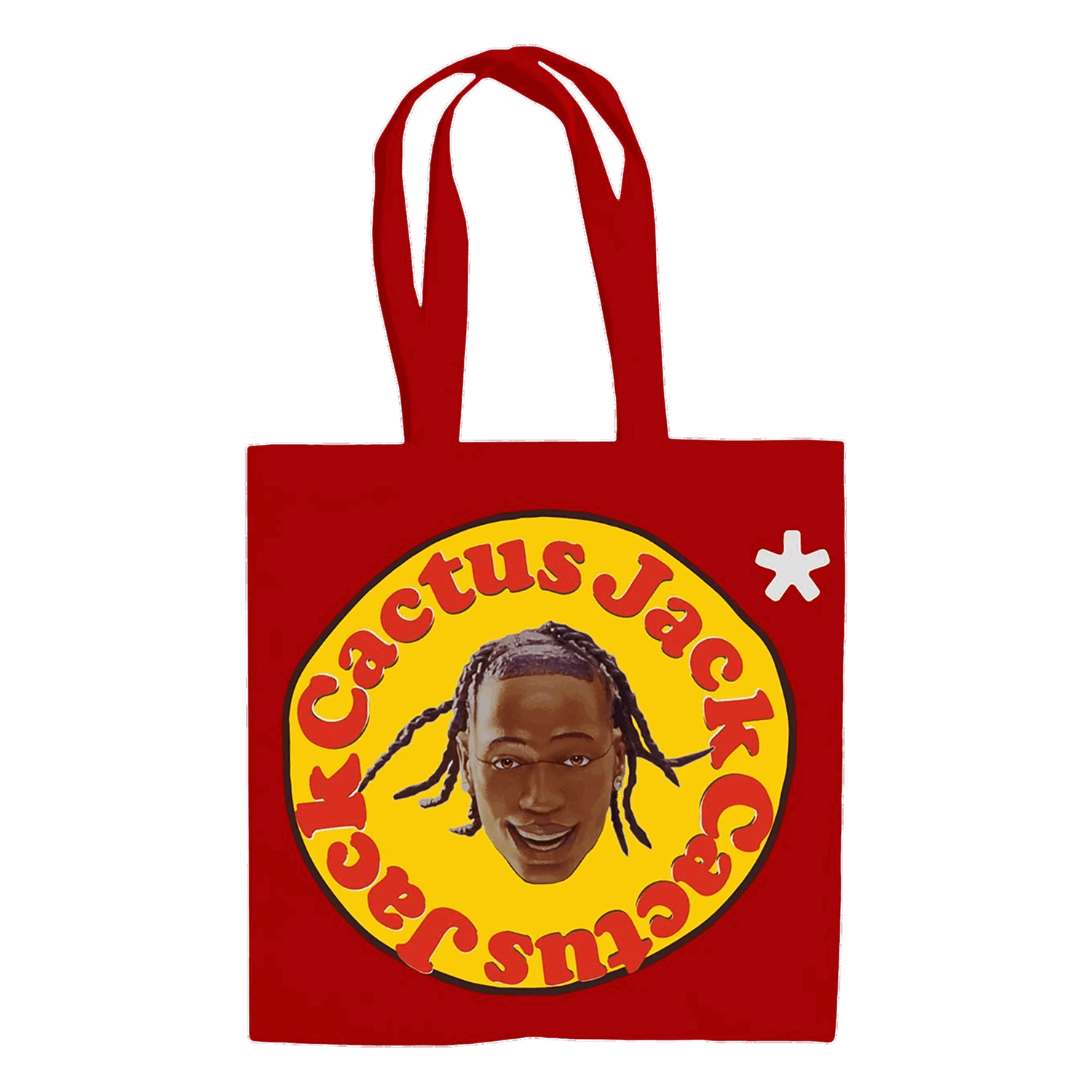 Голяма пазарска чанта Cactus Jack by Travis Scott Cactus Plant Flea Market x 60 Seconds Tote Червено | CJMD AB152 RED, 0