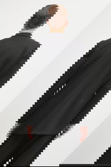 Яке VETEMENTS VETEMENTS Fitted Zip Tailored Blazer Черно | UH76TJ500B, 2