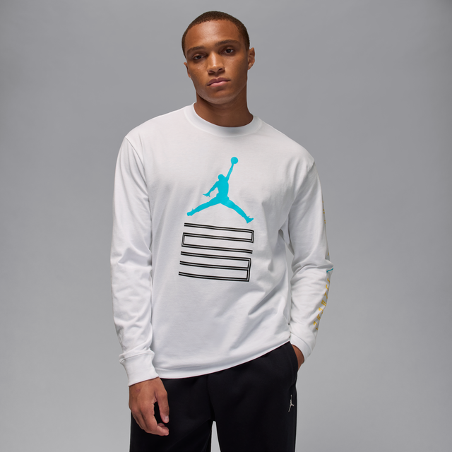 Brooklyn AJ11 Graphic Long-Sleeve T-Shirt Cotton