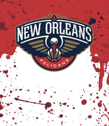 Спортна екипировка Wilson Tennis New Orleans Pelicans NBA Team Mini Hoop Червено | wtb1302no, 1