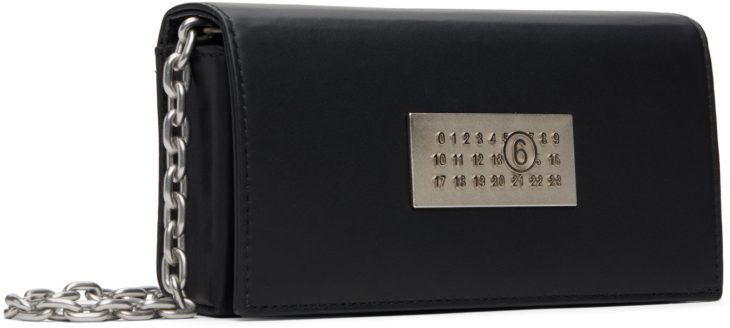 Портфейл Maison Margiela MM6 Maison Margiela Numeric Chain Wallet Bag Черно | SB5ZI0014 P7258, 1