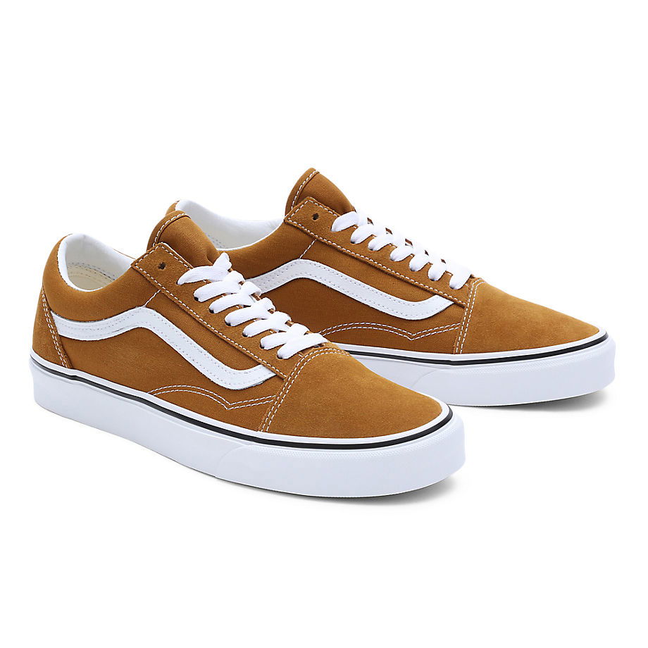 Кецове и обувки Vans Chaussures Color Theory Old Кафяво | VN0005UF1M7, 0