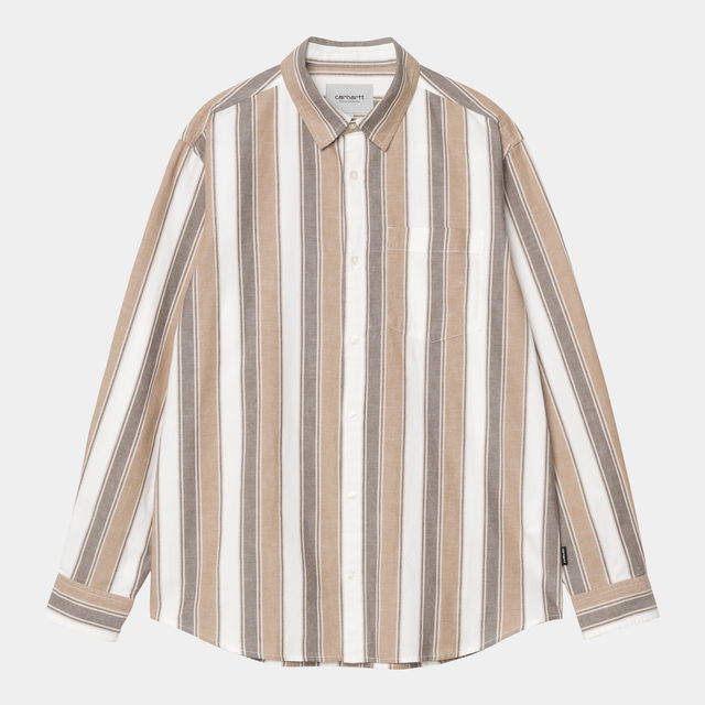 Carhartt WIP Men's L/S Kendricks Striped Shirt