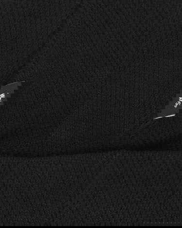 Шапка WTAPS Ribbed Knit Beanie Черно | 242MADT-HT04 001, 5