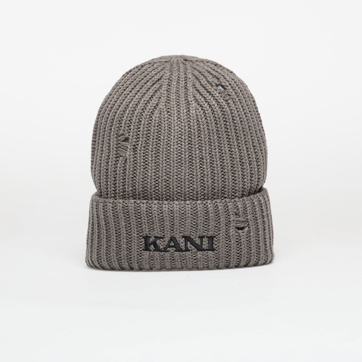 Шапка Karl Kani Hat Retro Distress Beanie Grey Universal Сиво | PD00007511, 0