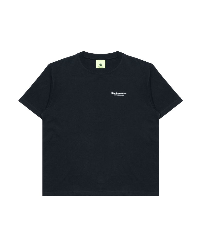 Тениска New Amsterdam Surf Association Surf Association Seal Logo Graphic T-Shirt Черно | 2501096001