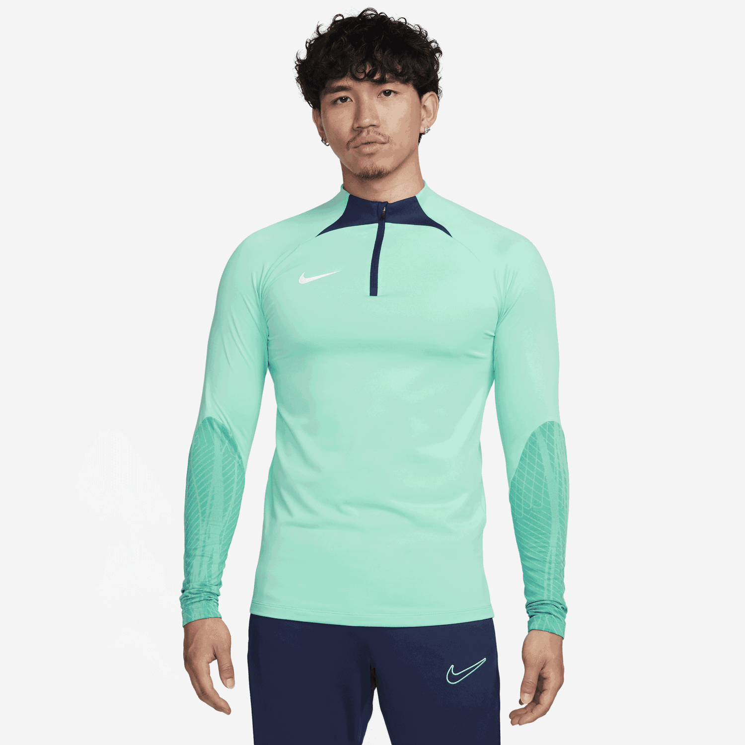 Суитчър Nike Dri-FIT Strike Football Drill Top Тюркоазено | DV9225-349, 0