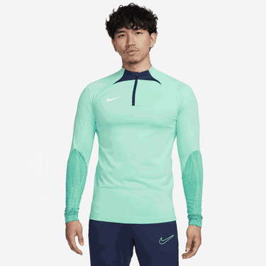 Суитчър Nike Dri-FIT Strike Football Drill Top Тюркоазено | DV9225-349, 0