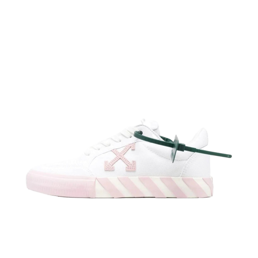 Кецове и обувки Off-White Low Vulcanized Canvas White Pink W Розово | OWIA272F22FAB0010130
