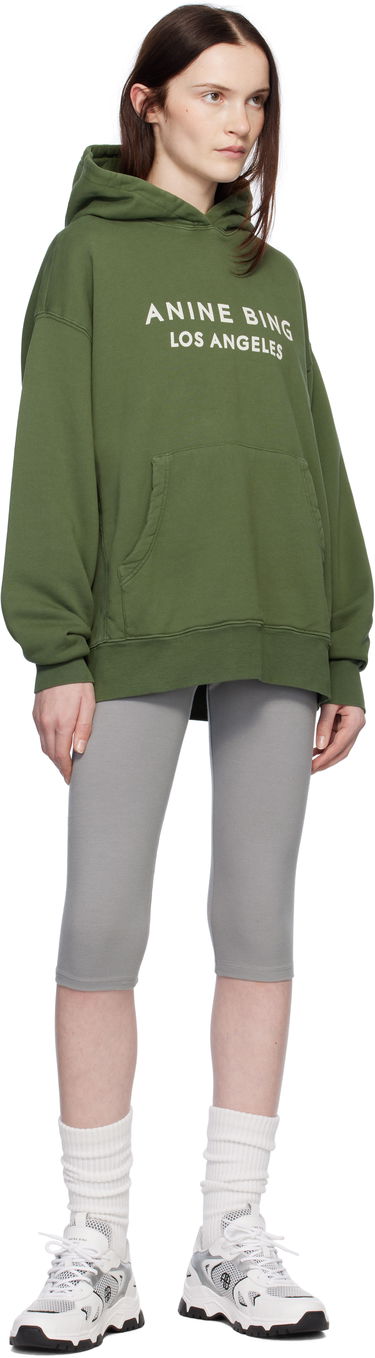 Суитчър Anine Bing 'Alto' Hoodie Зелено | A-08-10291-GEE31, 3