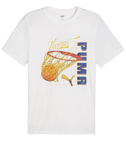 Тениска Puma Swished Tee Бяло | 624801-03, 1