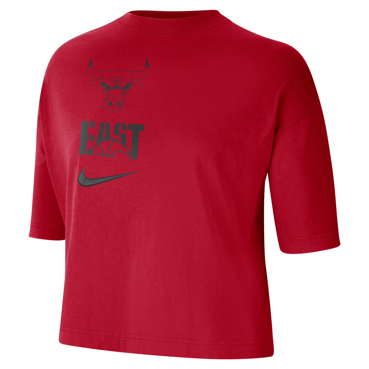 Тениска Nike NBA Chicago Bulls Essential Boxy Tee Червено | DZ0196-657, 0