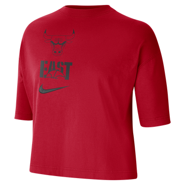 Тениска Nike NBA Chicago Bulls Essential Boxy Tee Червено | DZ0196-657, 0